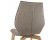 Stoffen design stoel LINDA in Scandinavische stijl - Zoom 1