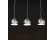 Hanglamp PENDUL met drie verchroomde bollen - Foto 3