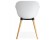Witte stoel met Scandinavisch design PICATA - Foto 3