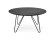 Zwarte design tafel PLUTO in industriële stijl - Foto 1