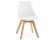 Witte, moderne stoel 'TEKI'