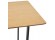 Eettafel / design bureau TITUS van natuurlijk hout - 150x70 cm - Zoom 2