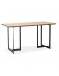 Eettafel / design bureau 'TITUS' van natuurlijk hout - 150x70 cm