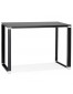 Hoge tafel/bureau van zwart hout 'XLINE HIGH TABLE' - 140x70 cm
