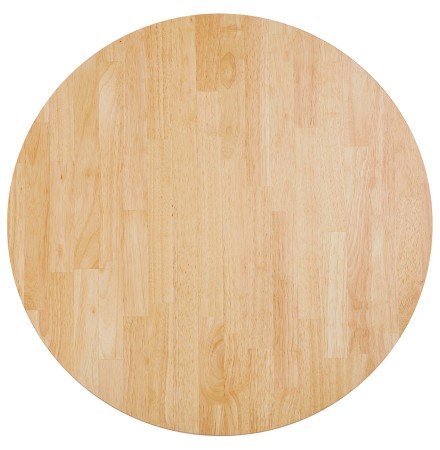 Tafelblad 'MASSIVO' rond van massief hout - Ø 70 cm
