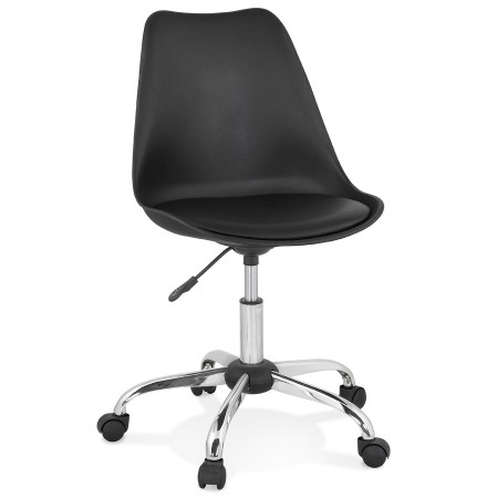 Zwarte design bureaustoel 'MONKY'