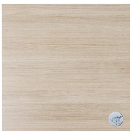 Vierkant tafelblad 'NATO' 68x68cm uit hout. Afgewerkt met naturel hout.