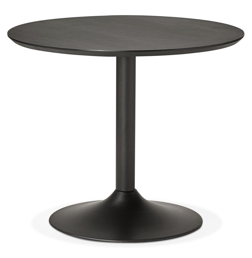 metaal voor het geval dat Nauwkeurig Ronde bureautafel CHEF zwart - 90 cm - Eettafel