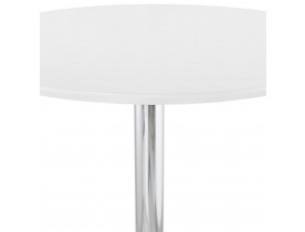 Staantafel / hoge tafel 'LIMA' wit - Ø 90 cm