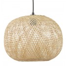 Ronde hanglamp 'CASIMIRA MINI' van natuurlijke bamboe