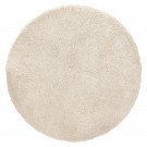 Beige rond design tapijt 'TISSO' beige - Ø 200 cm