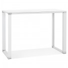 Hoge tafel/bureau van wit hout 'XLINE HIGH TABLE' - 140x70 cm