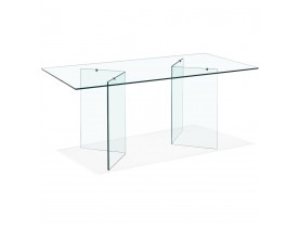 Design glazen bureau / eettafel 'BOBBY TABLE' - 180x90 cm