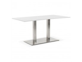 Design tafel / bureau 'DENVER' wit - 160x80 cm