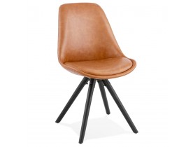 Design stoel 'STREET' bruin industriële stijl