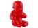 Beeld 'BABY', zittende baby in rood polyhars