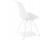 Design stoel BYBLOS wit industriele stijl - Foto 3