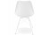 Design stoel BYBLOS wit industriele stijl - Foto 4