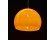 Bolvormige hanglamp ELMET van oranje kunststof - Foto 2
