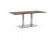 Design tafel / bureau 'MAMBO' met notenhouten afwerking - 180x90 cm
