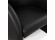 Fauteuil voor de woonkamer 1 zitplaats MAX in zwart synthetisch materiaal - Zoom 2
