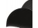 Designstoel NEGO in zwarte kunststof - Zoom 4