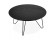 Zwarte design tafel PLUTO in industriële stijl - Foto 3
