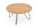 Lage design tafel PLUTO van natuurlijk hout - Foto 3