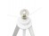 Staande lamp op driepoot SPRING met witte lampenkap en 3 witte poten - Zoom 6