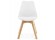 Witte, moderne stoel TEKI - Foto 1