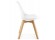 Witte, moderne stoel TEKI - Foto 2