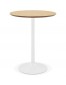 Staantafel / hoge tafel 'MADISON' met natuurlijk houten afwerking - Ø 90 cm