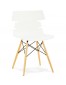 Moderne, witte stoel 'SOFY' in Scandinavische stijl