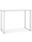 Hoge tafel/bureau van wit hout 'XLINE HIGH TABLE' - 140x70 cm