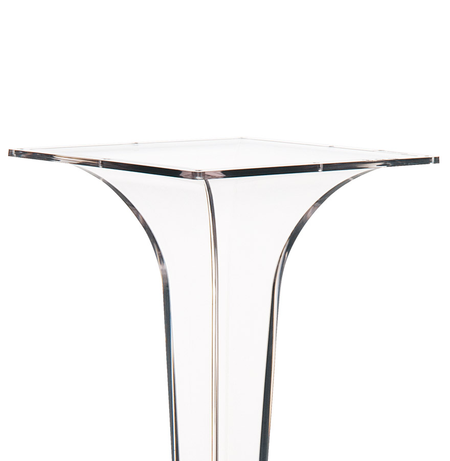 Pied de table ´DIMO´ 70 transparent très design