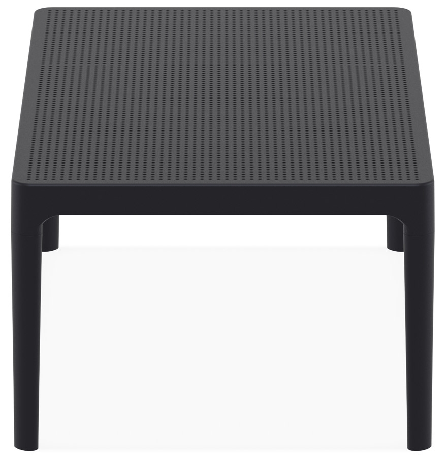 Table basse de jardin 'DOTY' noire design - 100x60 cm vue3