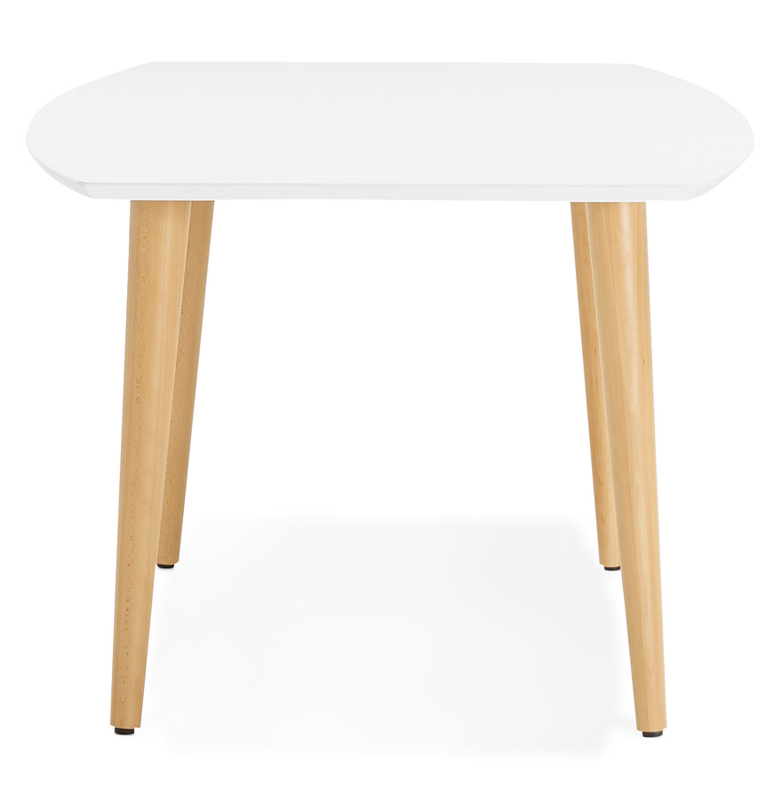 Table à dîner design extensible 'ESKIMO' style scandinave - 170(270)x100 cm vue3