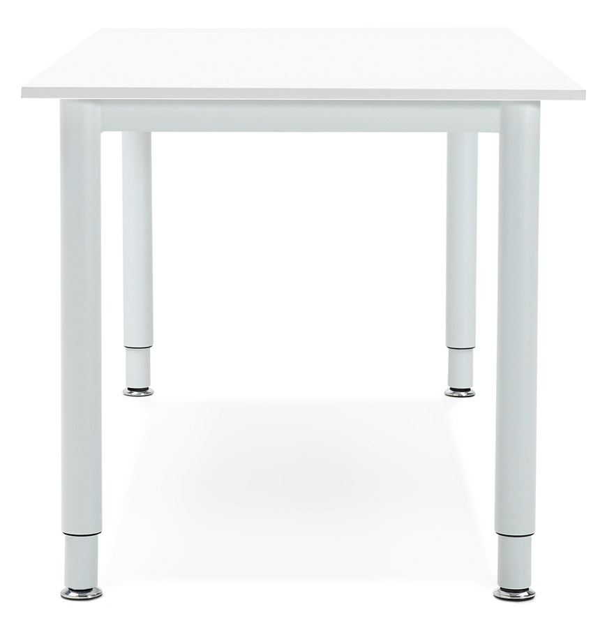 Table de réunion / bureau design 'FOCUS' blanc - 160x80 cm vue3
