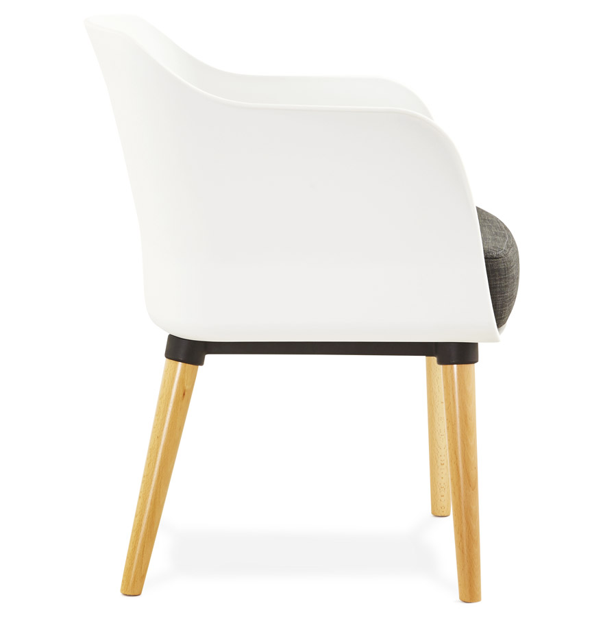 Chaise design scandinave ´FRISK´ avec accoudoirs