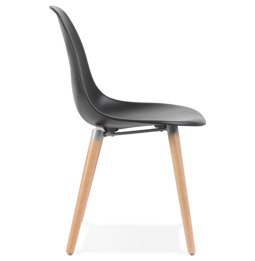 Chaise design scandinave ´GLORIA´ noire