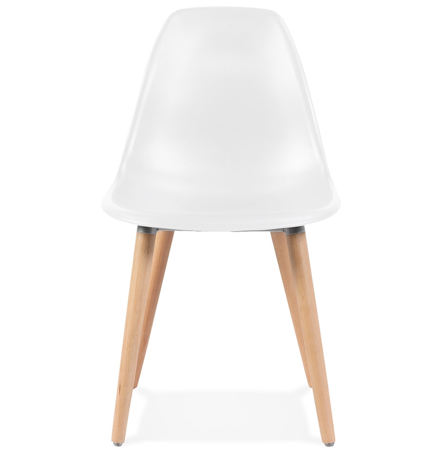 Chaise design scandinave ´GLORIA´ blanche