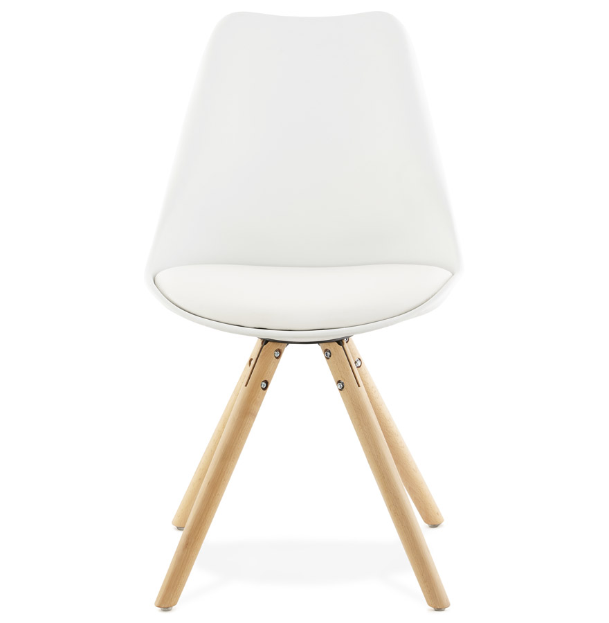Chaise scandinave ´GOUJA´ blanche