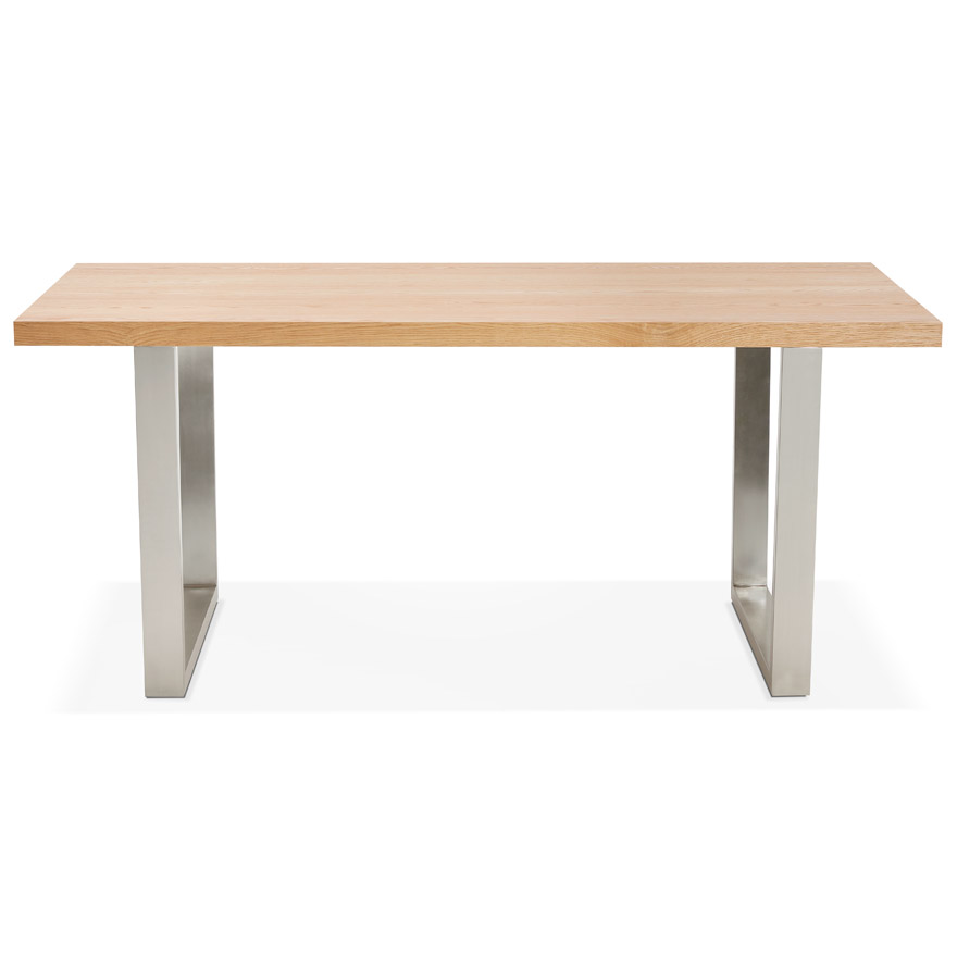 Table / bureau design ´KOALA´ en bois finition naturelle - 180x90 cm