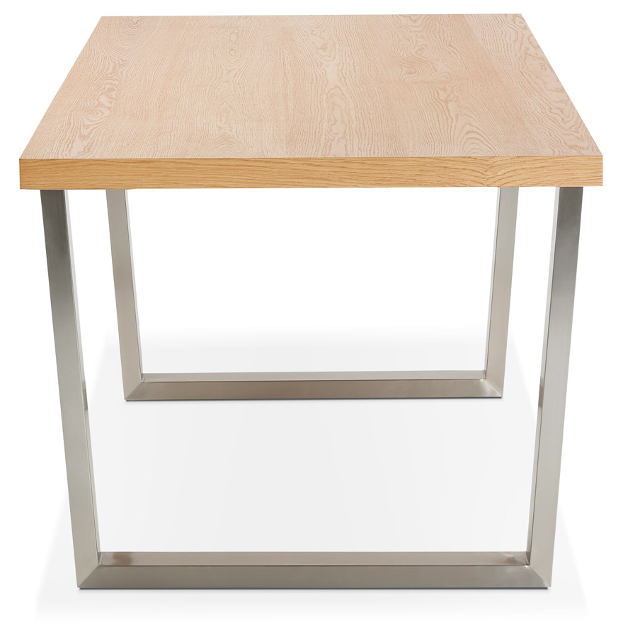 Table / bureau design ´KOALA´ en bois finition naturelle - 180x90 cm