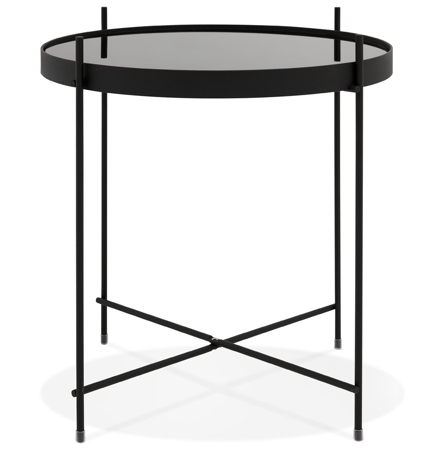 Table d´appoint pliable ´KOLOS´ noire