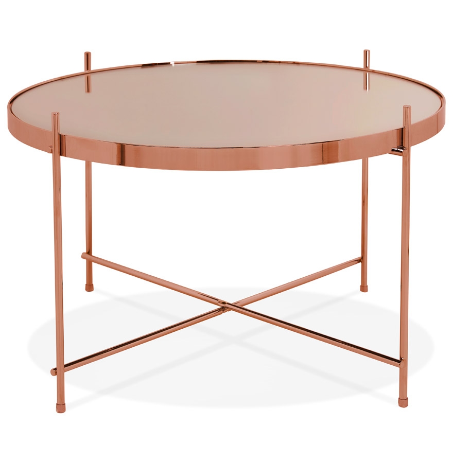 Table basse ´KOLOS MEDIUM´ couleur cuivre
