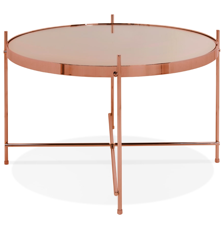 Table basse ´KOLOS MEDIUM´ couleur cuivre
