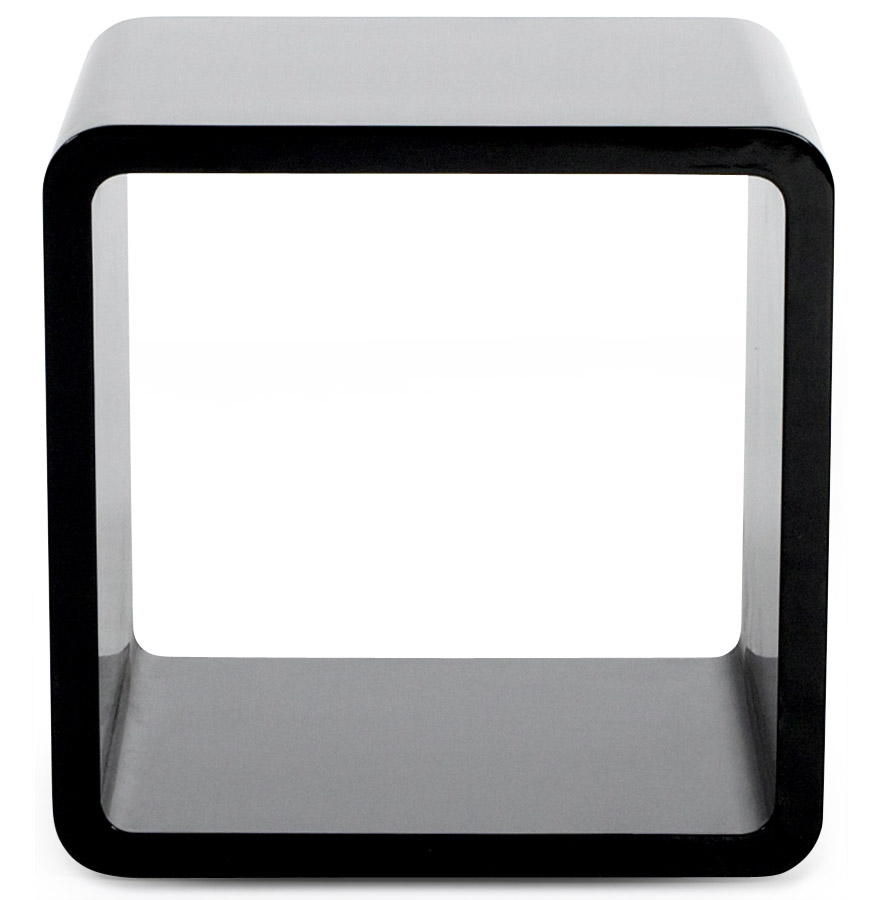 Cube de rangement ´KUBIC´ noir empilable