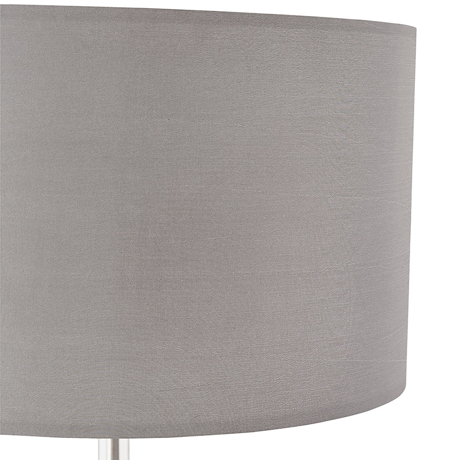 Lampadaire design ´LIVING BIG´ gris réglable en hauteur