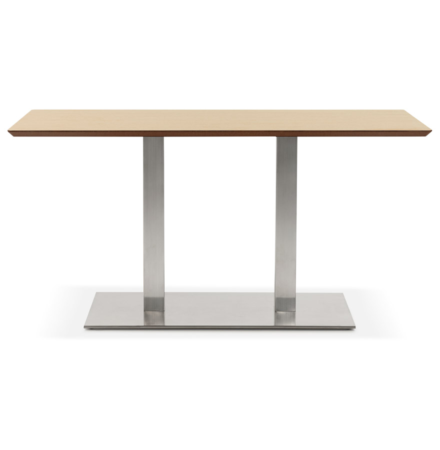 Table / bureau design 'MAMBO' en bois finition naturelle - 150x70 cm vue2